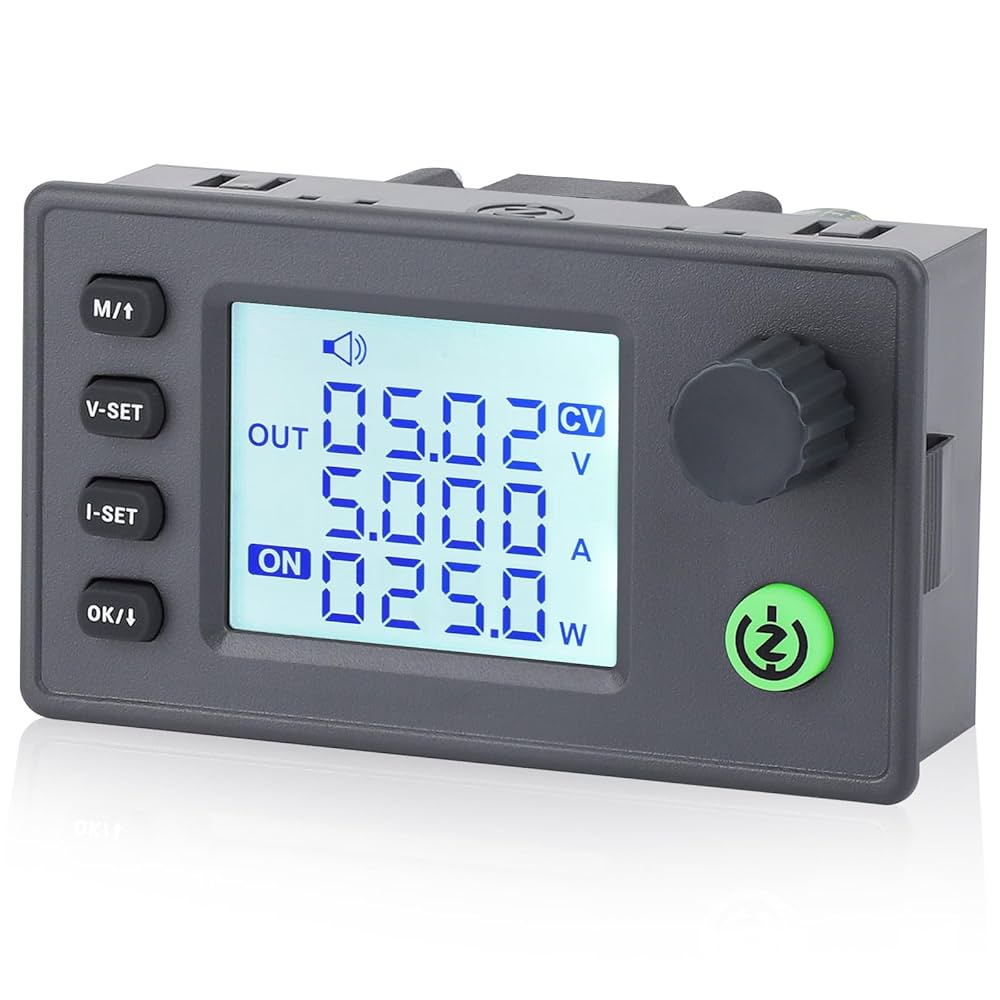 Amazon.co.jp: DROK 昇降圧コンバータ DC-DC 6-36Vから0.5-36Vへ